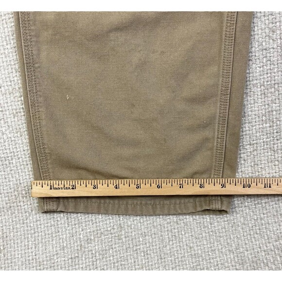 Carhartt FR Pants Mens 36x30 Flame Resistant Canvas Original Fit FRB159 Workwear - Picture 12 of 14